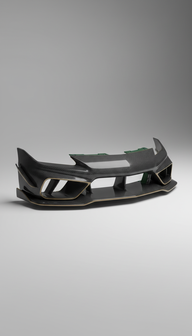 Carbon Fiber Body Kit Front Splitter